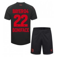 Bayer Leverkusen Victor Boniface #22 Hemmatröja Barn 2023-24 Kortärmad (+ Korta byxor)